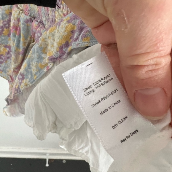 Rays For Days Floral Mini Dress, size XS - Picture 6 of 6